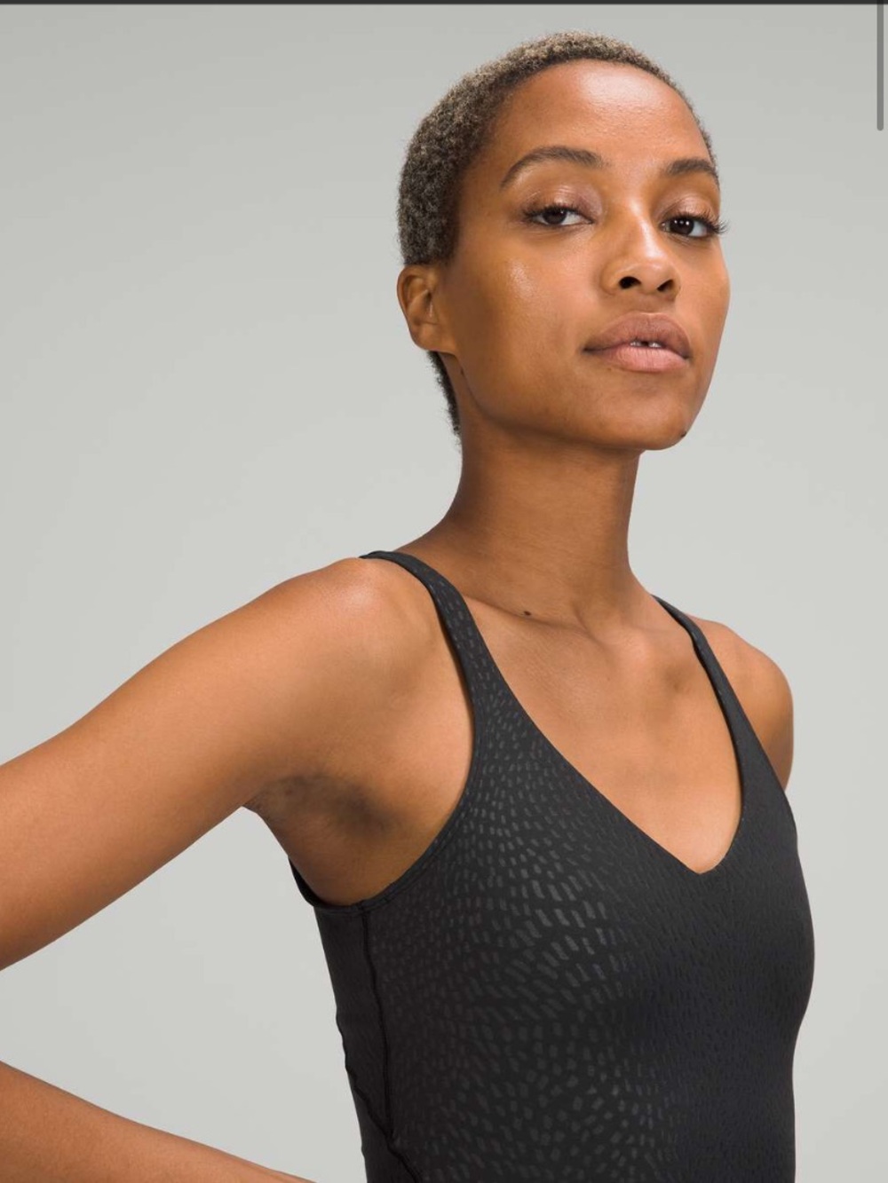 lululemon athletica Align Tank Top - Jewel Emboss Black